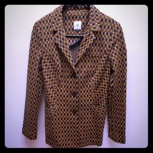 Cabi gold/black jacket XS